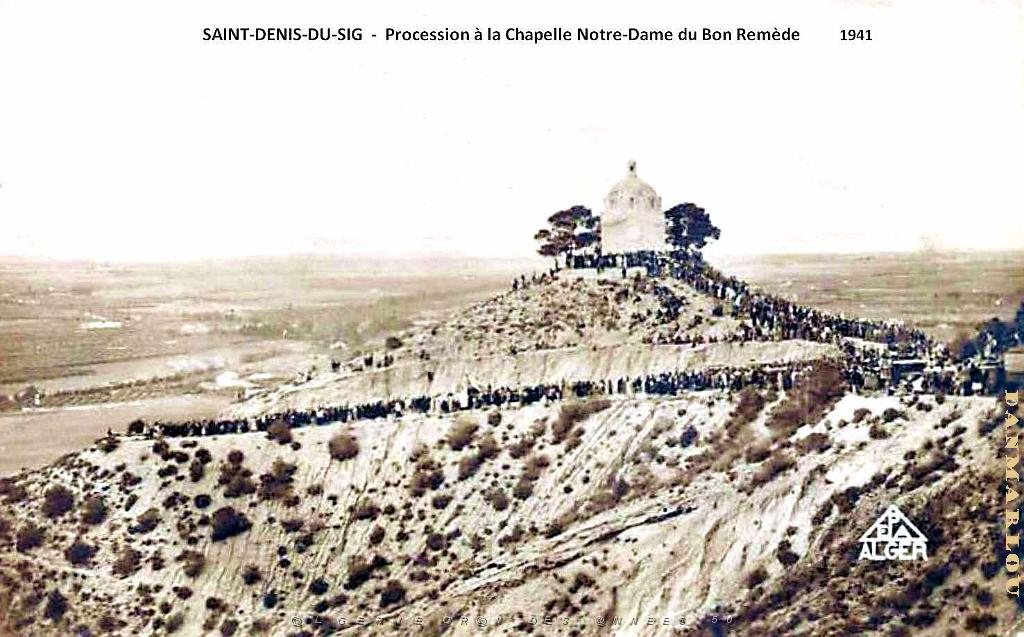 Saint-Denis-du-Sig - Procession Chapelle Notre-Dame du Bon Remede - 1941.jpg